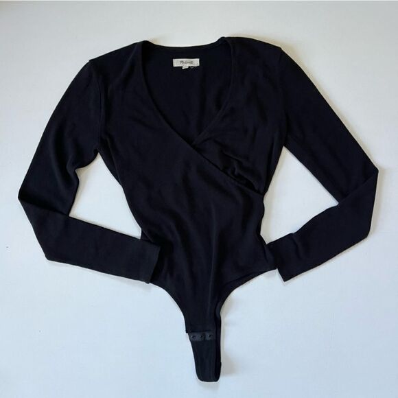 Madewell Wrap Thong Bodysuit Small - Picture 6 of 9